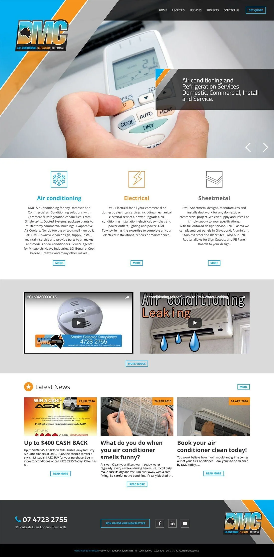 DMC Web Interface