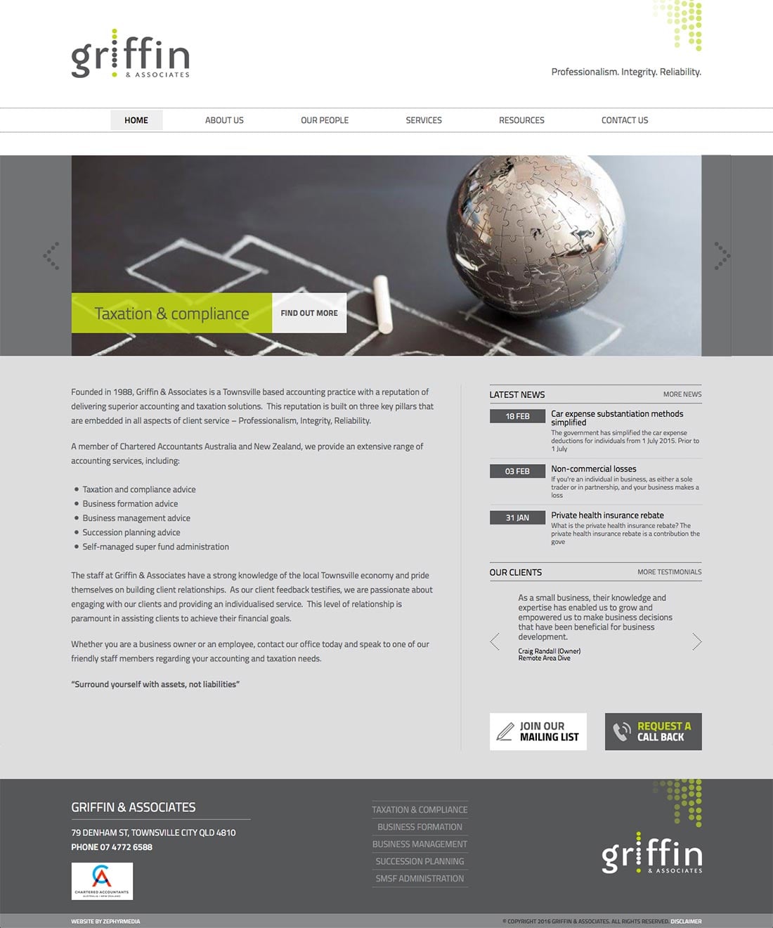 New Brand & Website by Zephyrmedia