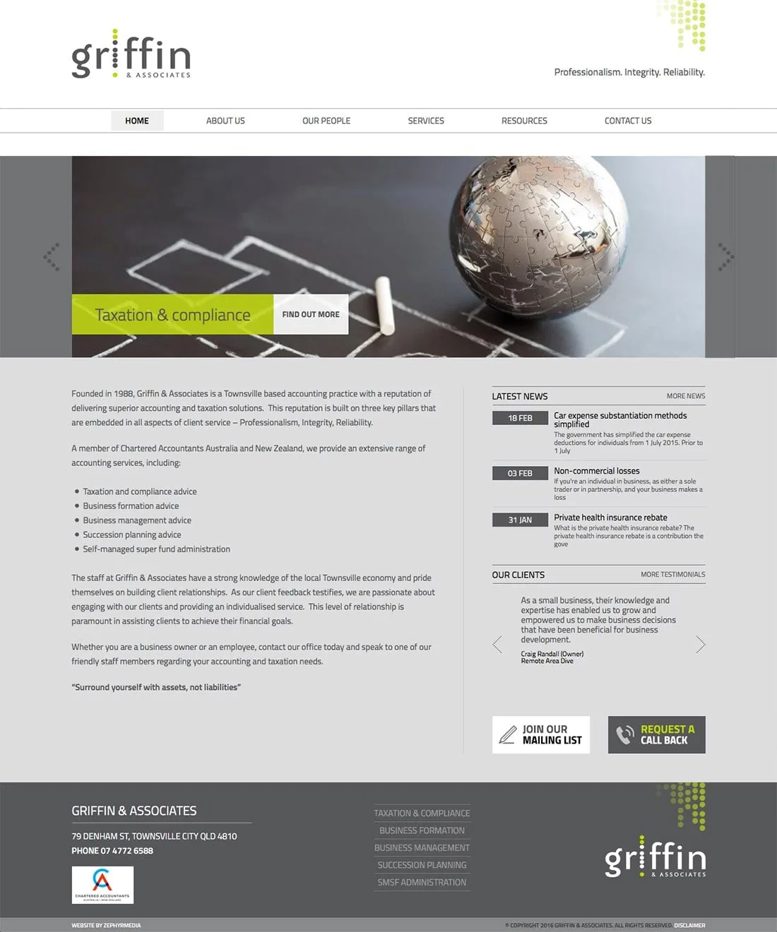 New Brand & Website by Zephyrmedia